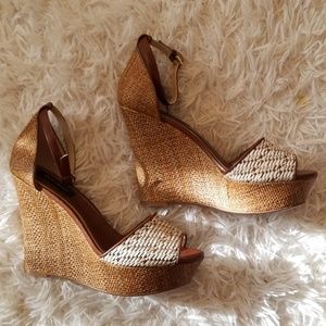 White House/Black Market Espadrilles,  Size 7